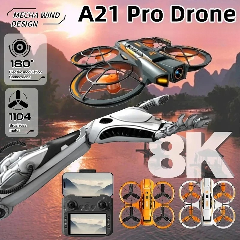 Drone Camera Night Vision - Oryginalny dron A21 Pro 4K Professional
