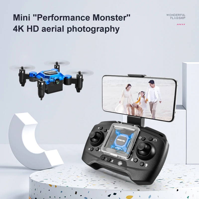 Drone Camera Mount - K04 Mini Składany Dron do Przechowywania,