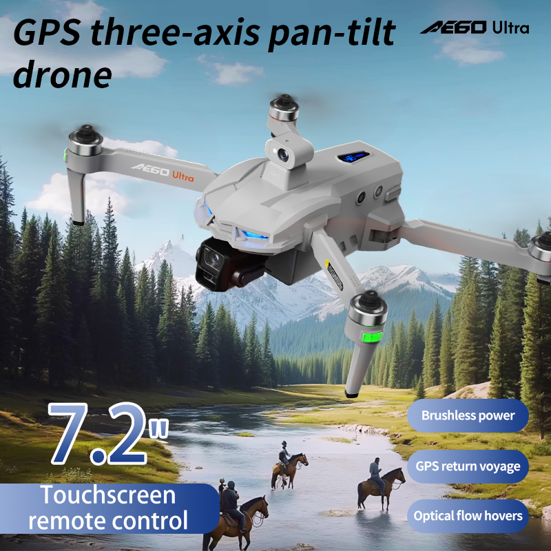 Dron 2025 AE60 URTLA GPS z kam – Drone Camera Mount recenzja i cena