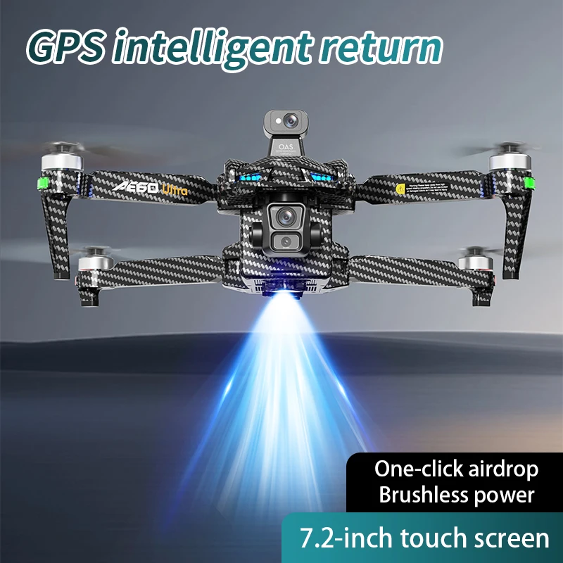 Dron 2025 AE60 URTLA GPS z kam – Drone Camera Mount recenzja i cena