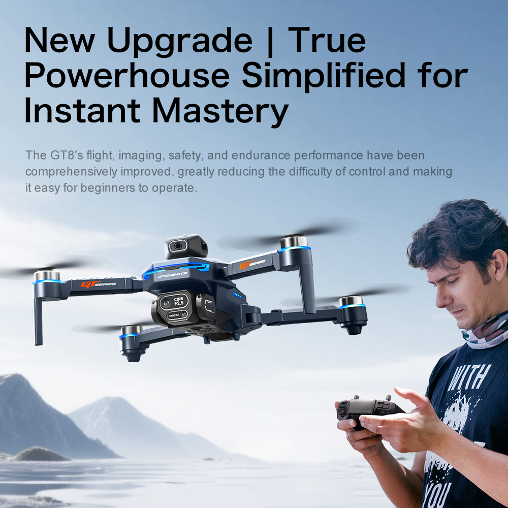 Oryginalny dron GT8 8K Profesj – Drone Camera Night Vision recenzja i cena