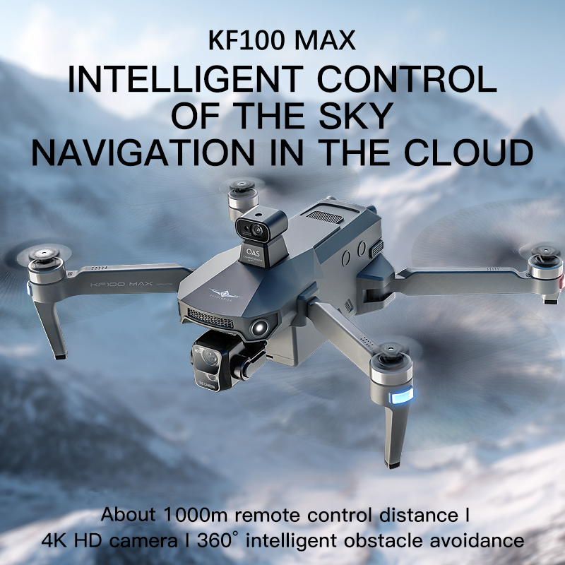 Dron GPS KF100 MAX Kamera 4K 3 – Drone Camera 4K recenzja i cena