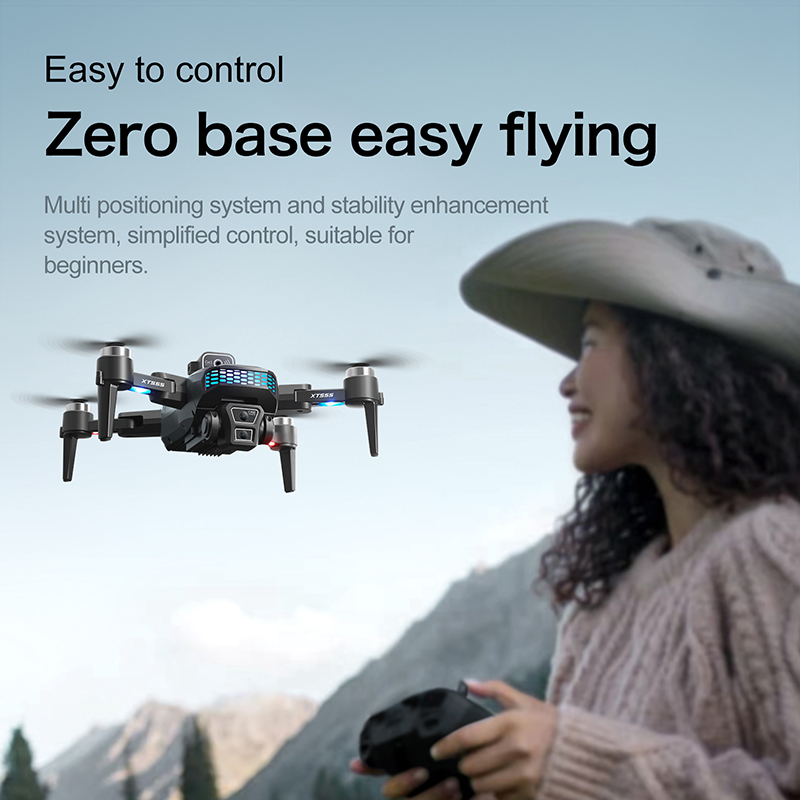 Nowy dron RC XT555 GPS z profe – Drone Camera 4K recenzja i cena