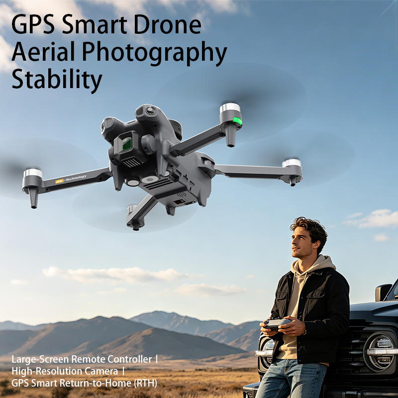 Dron AERC AE51 GPS WIFI FPV ES – Drone Camera Mount recenzja i cena