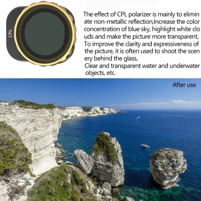 Filtr do drona DJI Mini 3 Pro, – Drone Camera Filter recenzja i cena