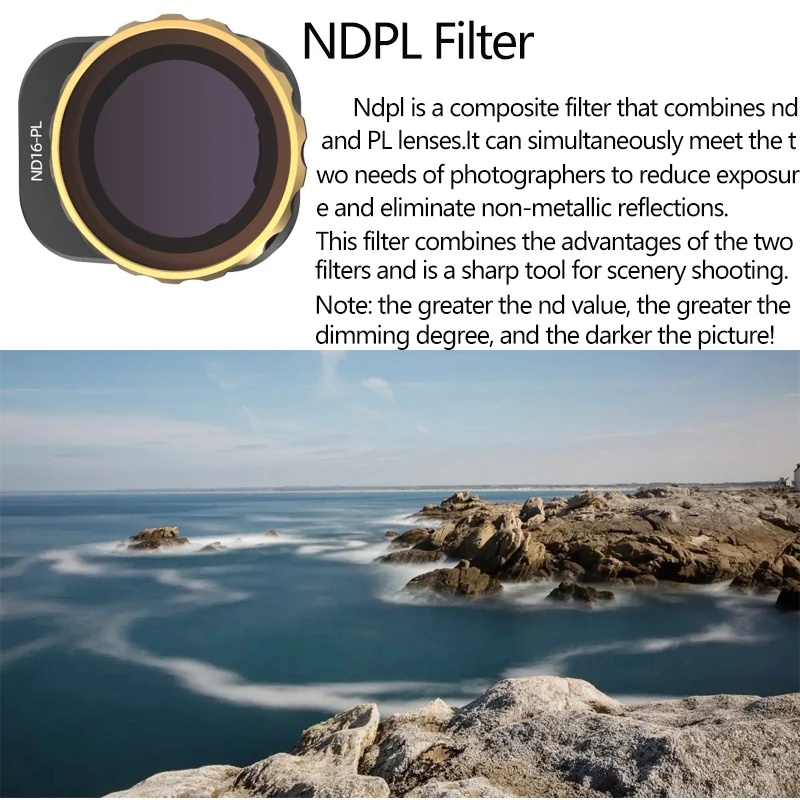 Filtr do drona DJI Mini 3 Pro, – Drone Camera Filter recenzja i cena