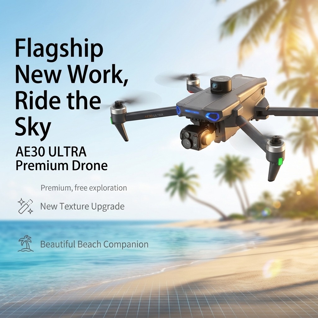 Nowy dron AE30 Ultra GPS z kam – Drone Camera 4K recenzja i cena