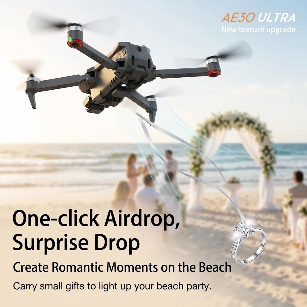 Nowy dron AE30 Ultra GPS z kam – Drone Camera 4K recenzja i cena
